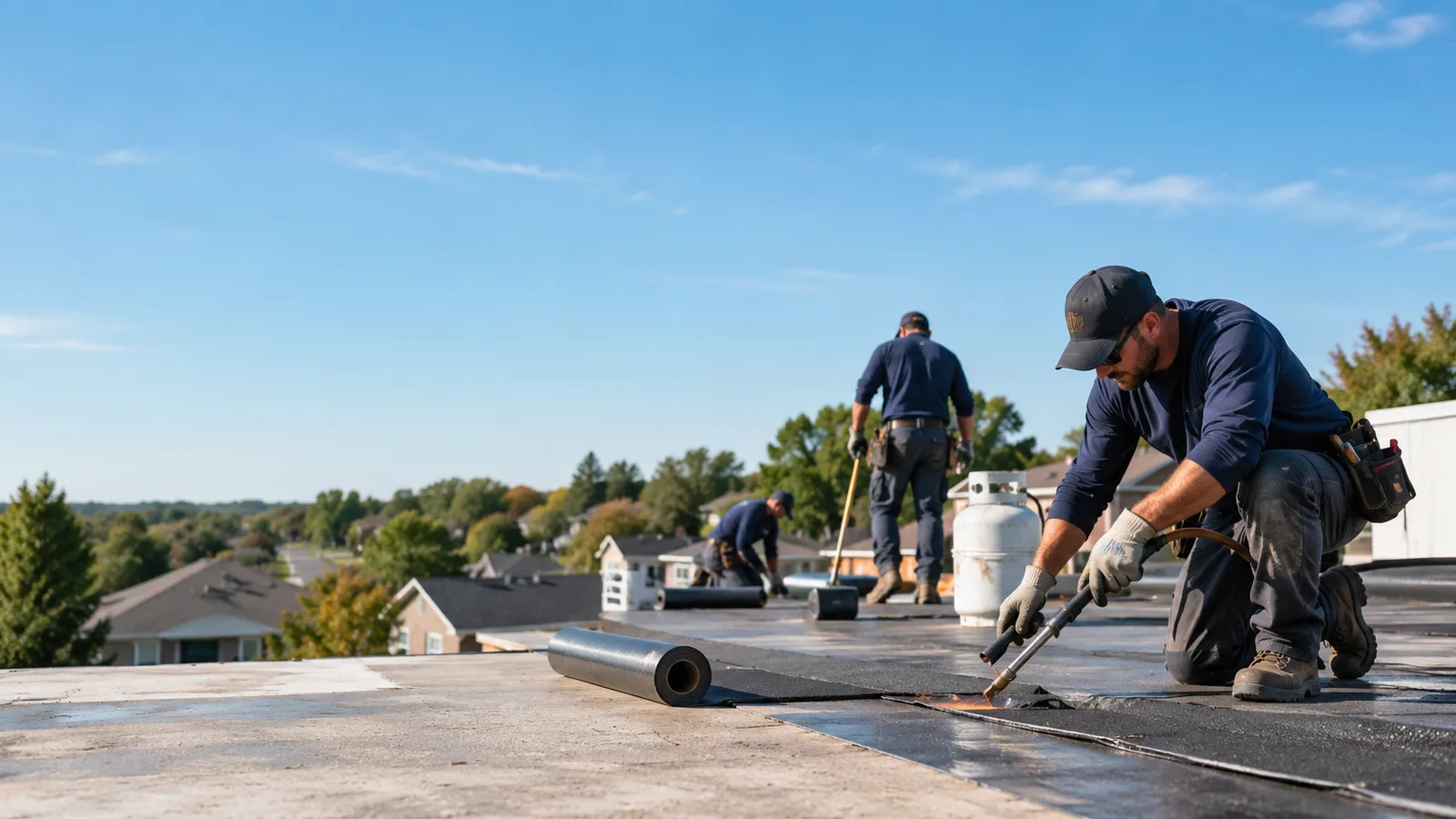 Flat Roof Leak Repair providers in Skidmore, TX